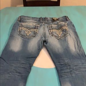 38w rock revival jeans